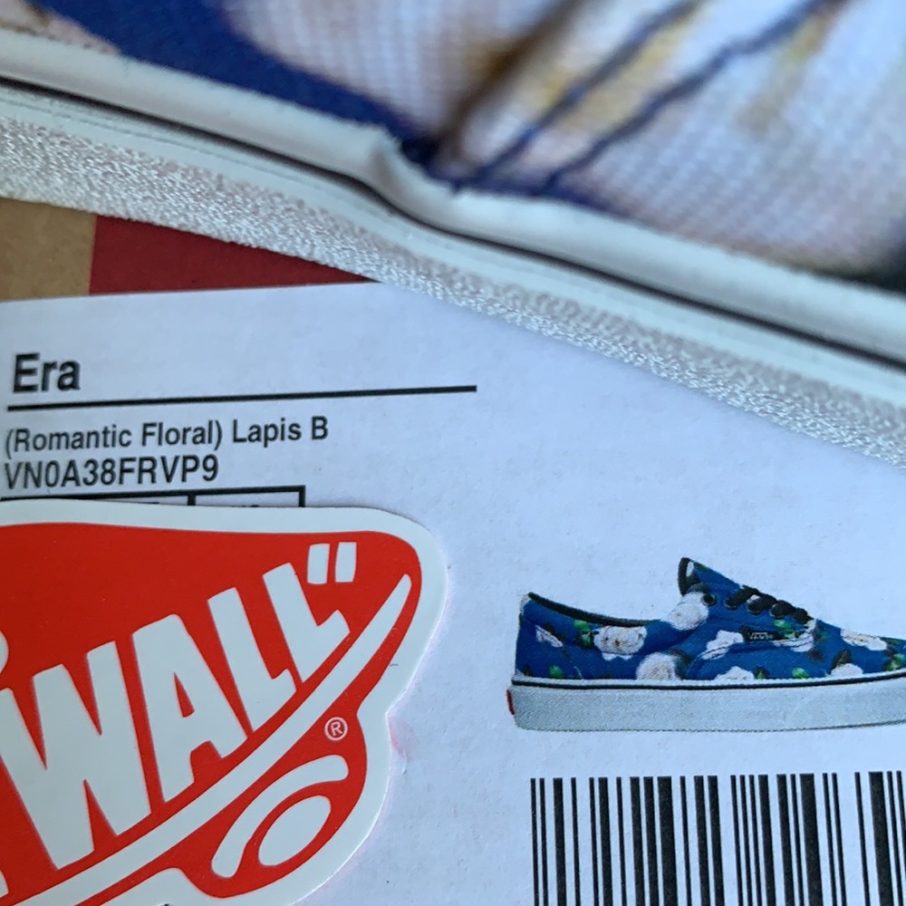 VANS ERA ROMANTIC FLORAL LAPIS BLUE WMNS - Picture 14 of 14